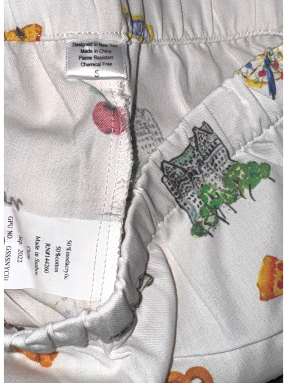 Petite Plume New York Pajama Set Size 10 Kids Flannel Button-Up Sleepwear - Picture 3 of 11